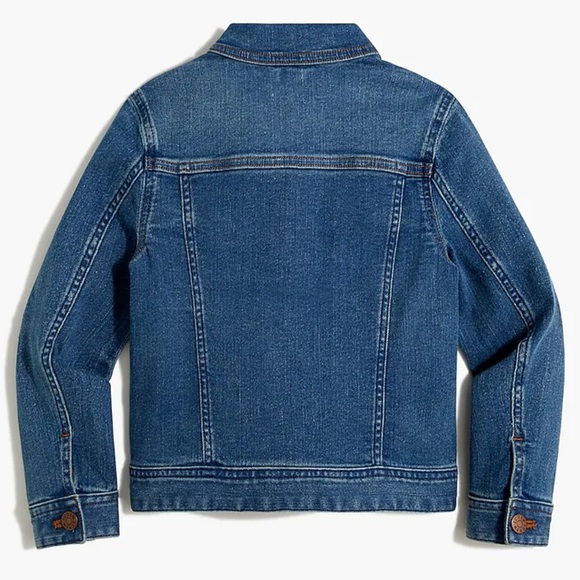 Girls J.Crew Crewcuts Denim Jacket - Picture 2 of 5